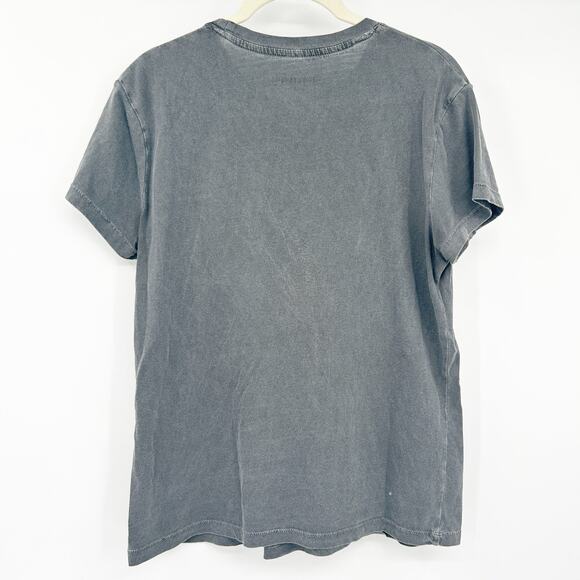 Zadig & Voltaire Womens Streetwear Punk Zoe Core‎ Love Strass Graphic T-Shirt S - Picture 7 of 7